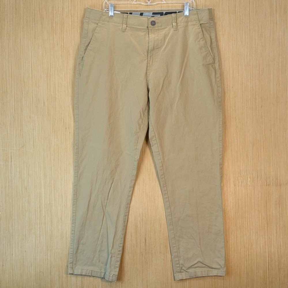 Denali Mens Khaki Chino Stretch Pants Tan Cotton Blend 38x30 Gorpcore Outdoor
